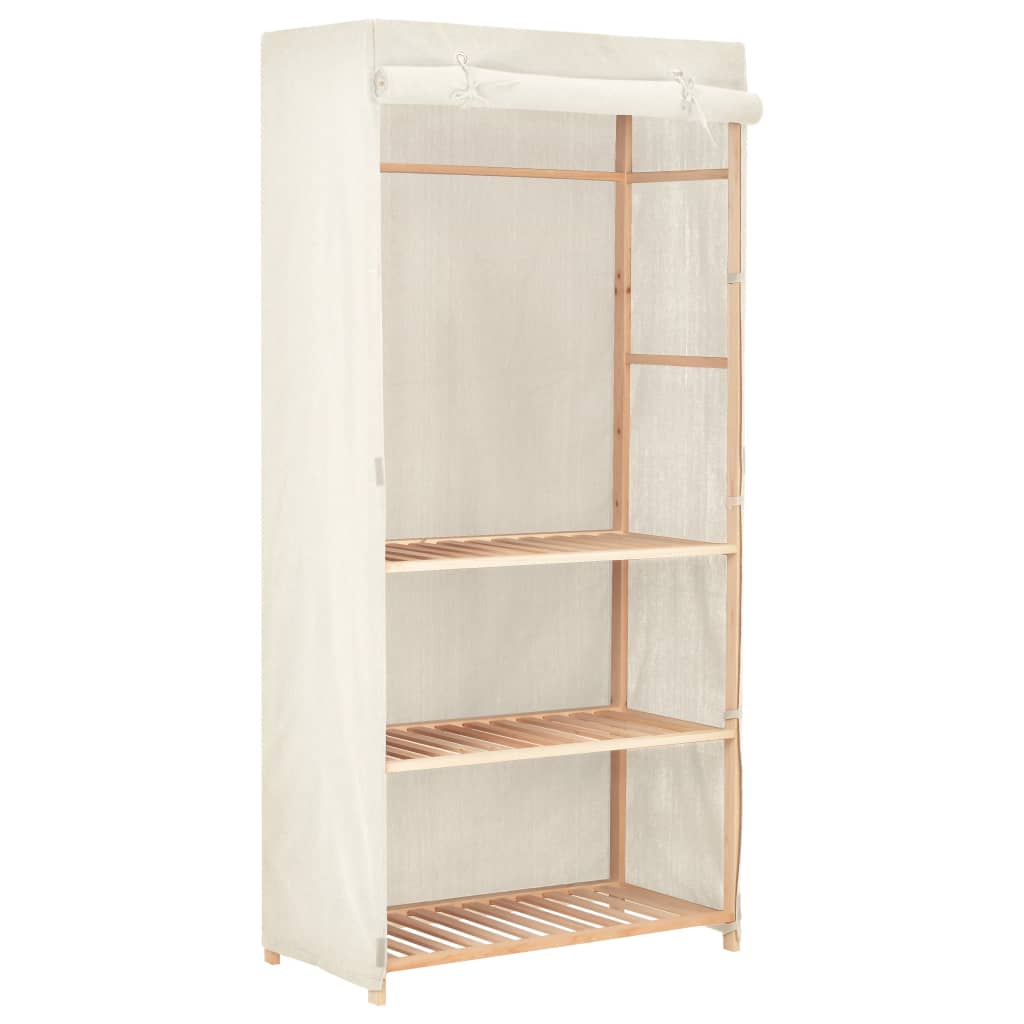 Dulap De Haine Cu 3 Rafturi, 79 X 40 X 170 Cm