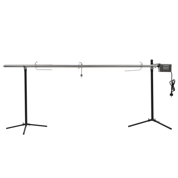 Grill Automat Cu Motor, 150X46,5X82,5 Cm, Oțel Inoxidabil