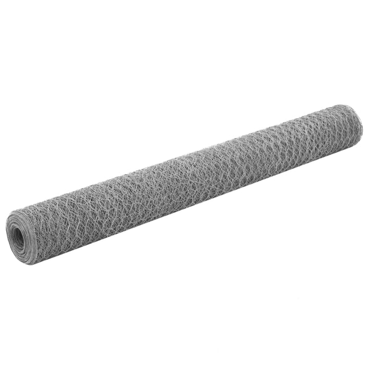 Plasă De Sârmă Găini, , 25 X 1,5 M, Oțel Galvanizat