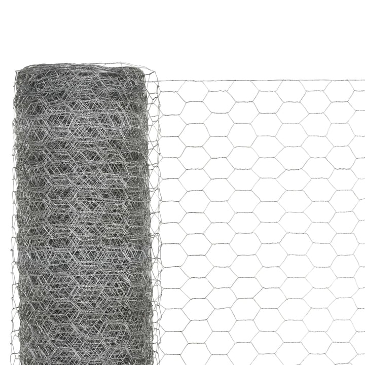 Plasă De Sârmă Găini, , 25 X 1,5 M, Oțel Galvanizat