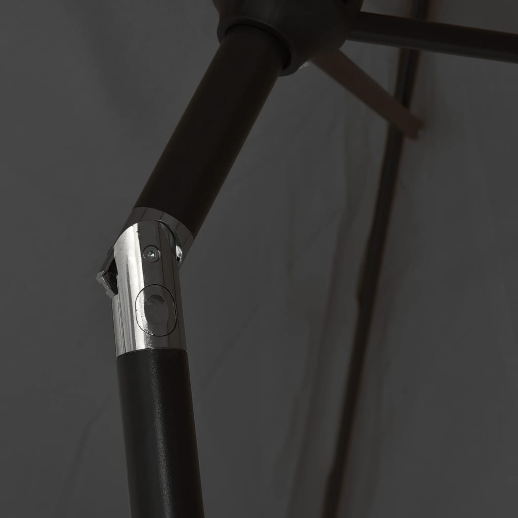 Umbrelă De Soare De Exterior, Stâlp Din Metal, 300 Cm,