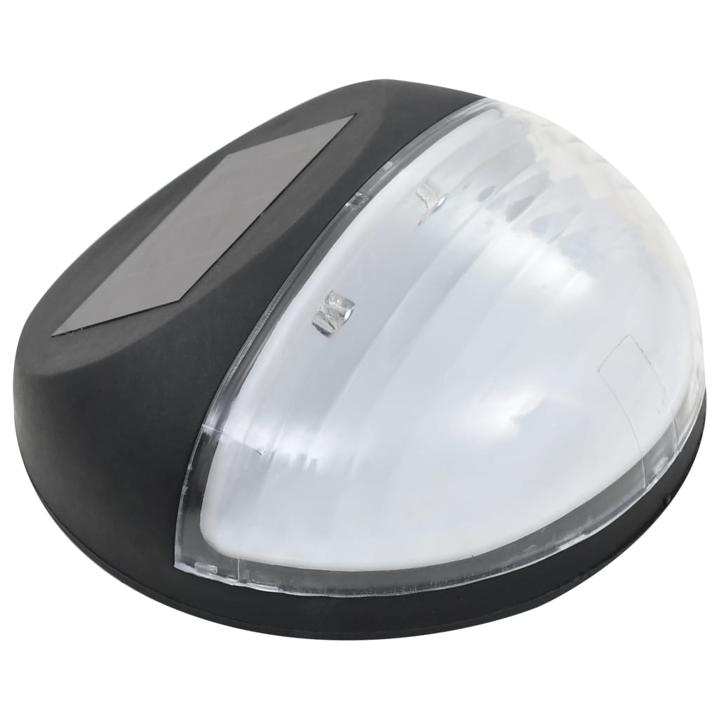 Lămpi Solare De Exterior Cu Led-Uri, 12 Buc., , Rotund