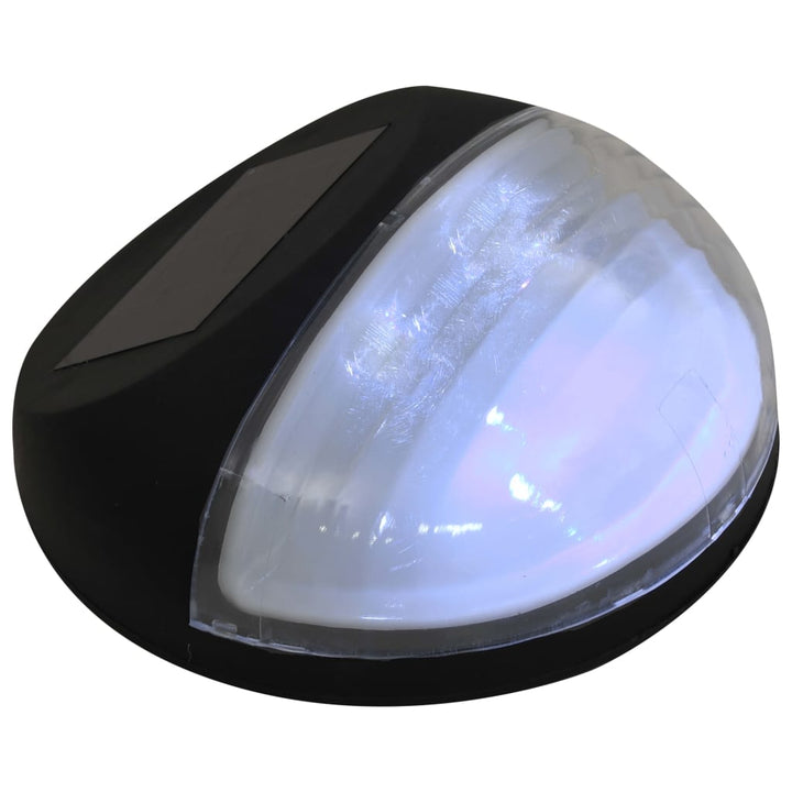 Lămpi Solare De Exterior Cu Led-Uri, 12 Buc., , Rotund