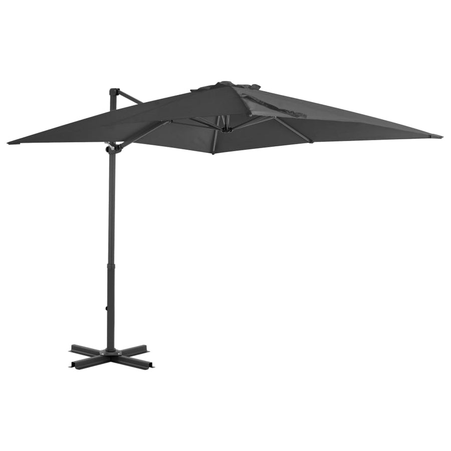 Umbrelă În Consolă Cu Stâlp Din Aluminiu, ,