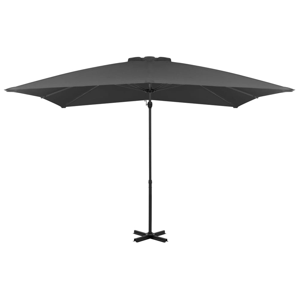 Umbrelă În Consolă Cu Stâlp Din Aluminiu, ,