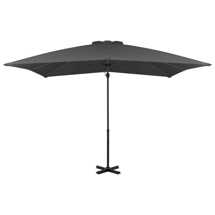 Umbrelă În Consolă Cu Stâlp Din Aluminiu, ,