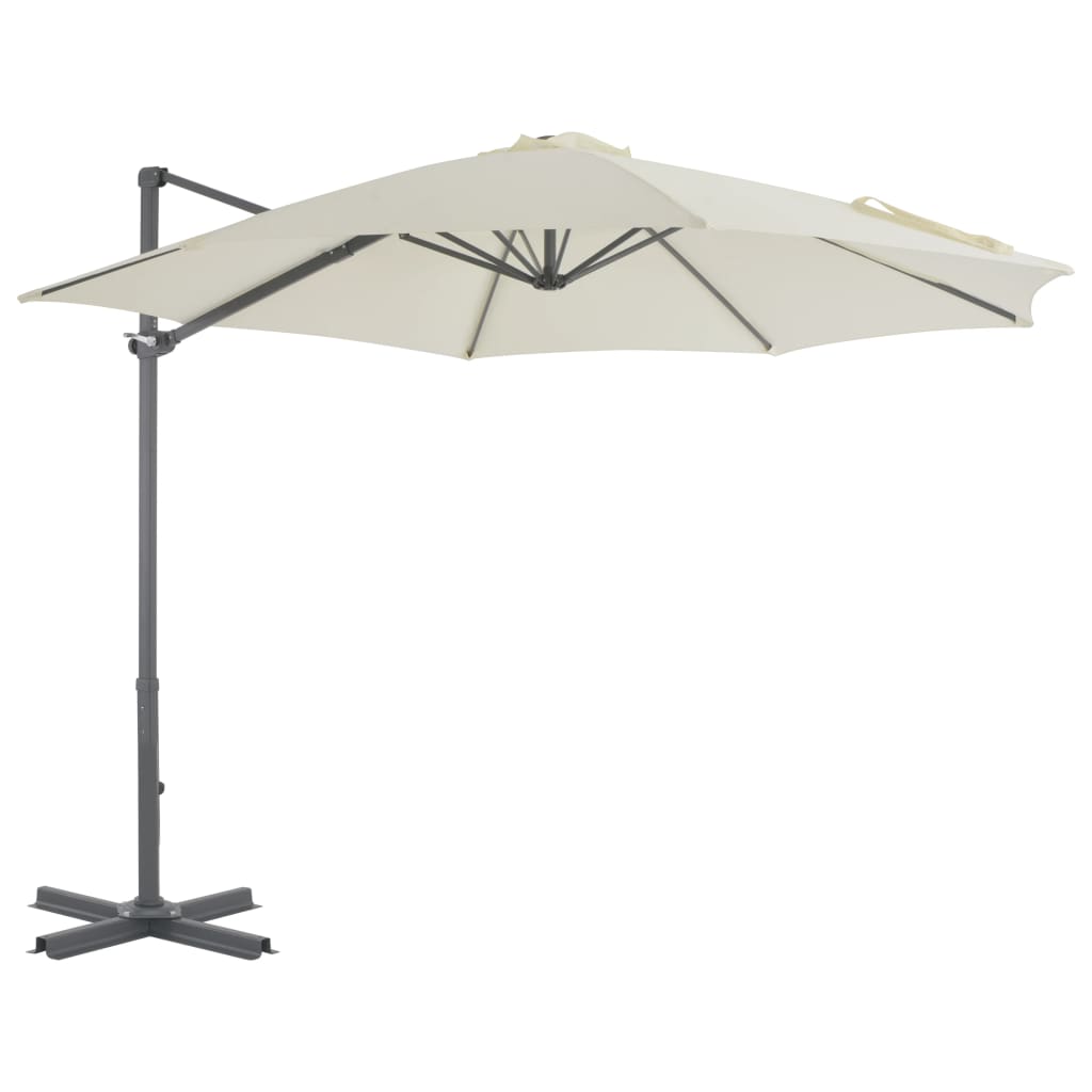 Umbrelă În Consolă Cu Stâlp Din Aluminiu, ,