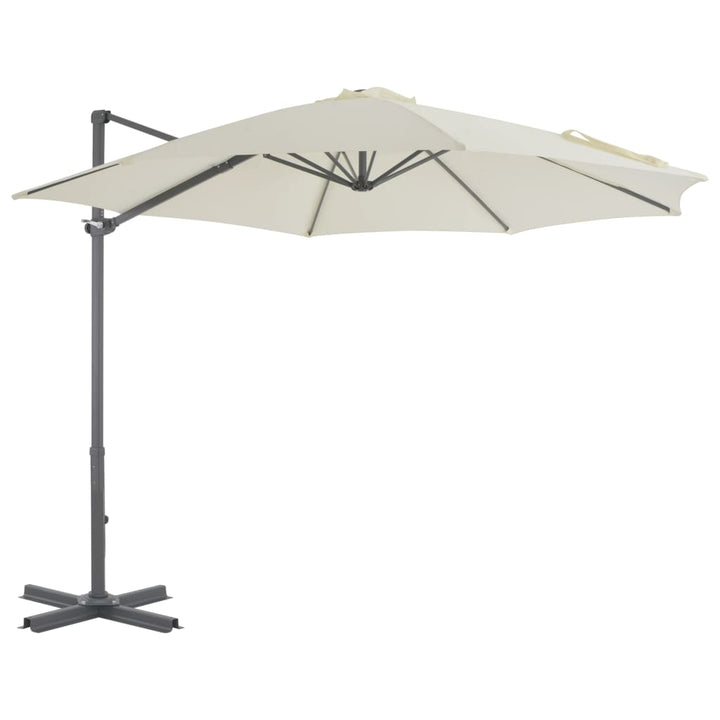 Umbrelă În Consolă Cu Stâlp Din Aluminiu, ,