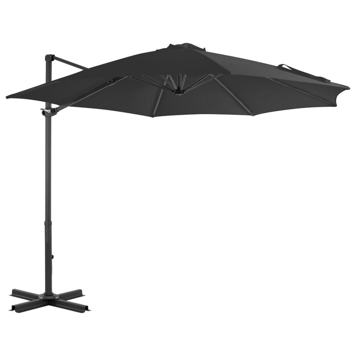 Umbrelă În Consolă Cu Stâlp Din Aluminiu, ,