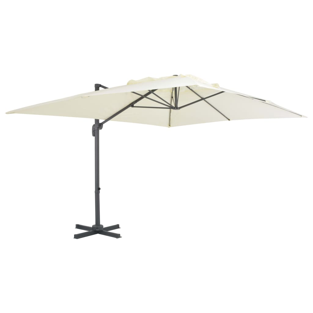 Umbrelă În Consolă Cu Stâlp Din Aluminiu, ,