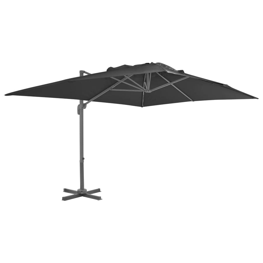 Umbrelă În Consolă Cu Stâlp Din Aluminiu, ,