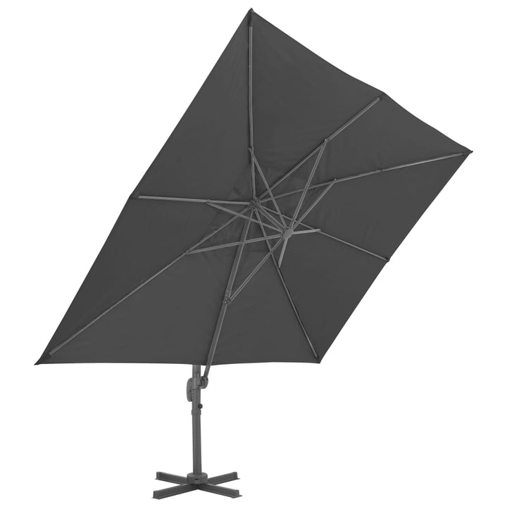 Umbrelă În Consolă Cu Stâlp Din Aluminiu, ,