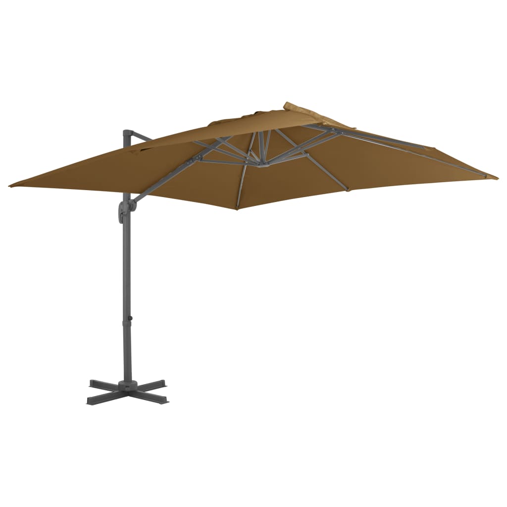 Umbrelă În Consolă Cu Stâlp Din Aluminiu, ,