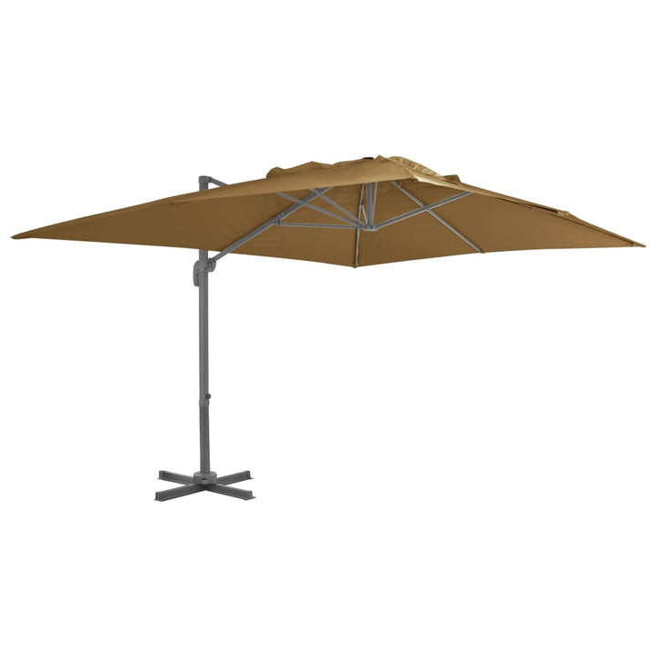 Umbrelă În Consolă Cu Stâlp Din Aluminiu, ,