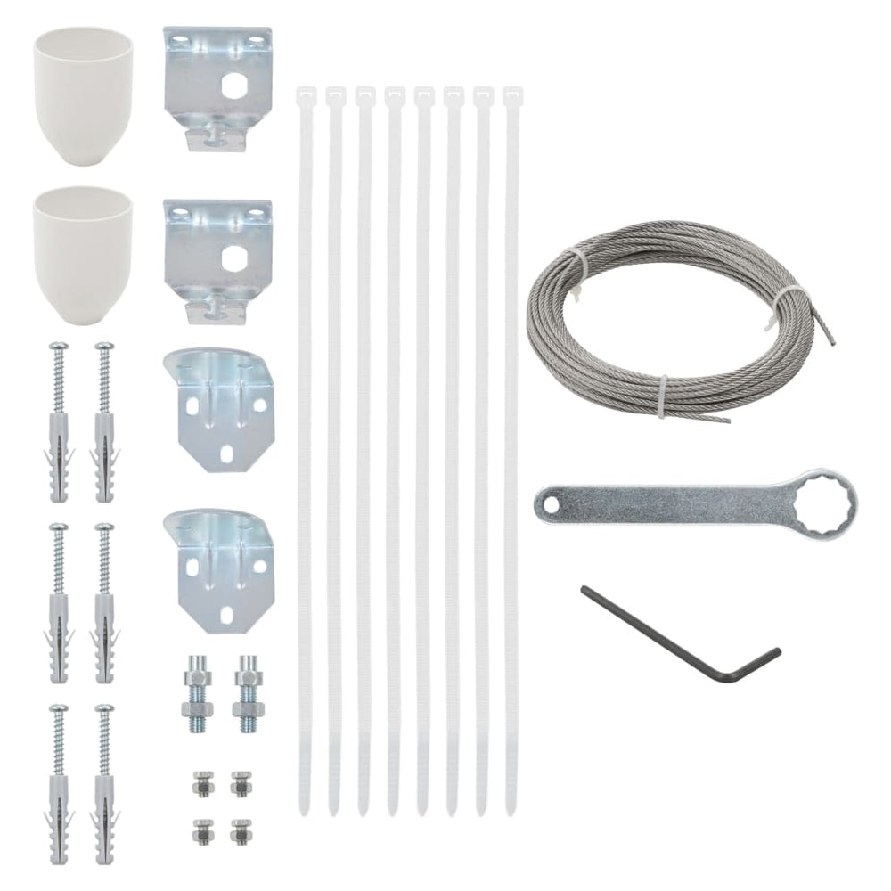 Set De Accesorii Pentru Paravan De Balcon, 29 Piese