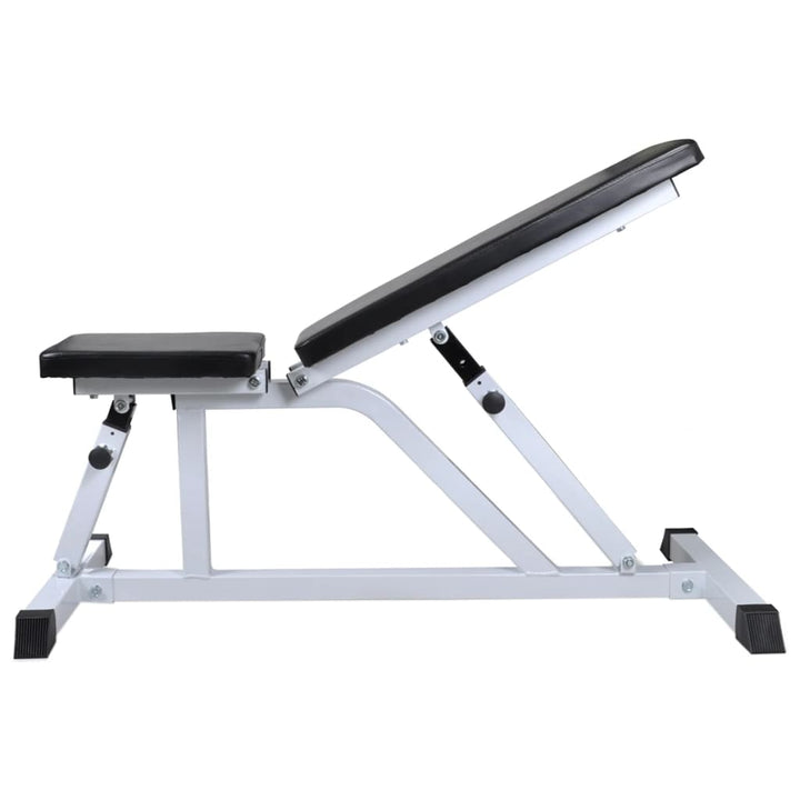 Bancă De Antrenament Cu Set De Haltere Și Gantere, 30,5 Kg