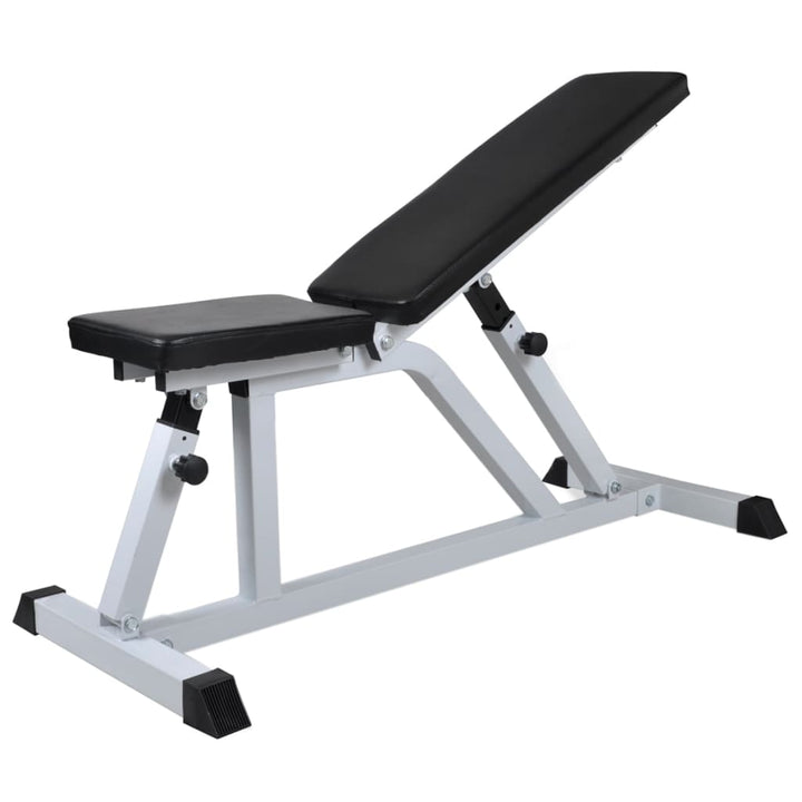 Bancă De Antrenament Cu Set De Haltere Și Gantere, 30,5 Kg