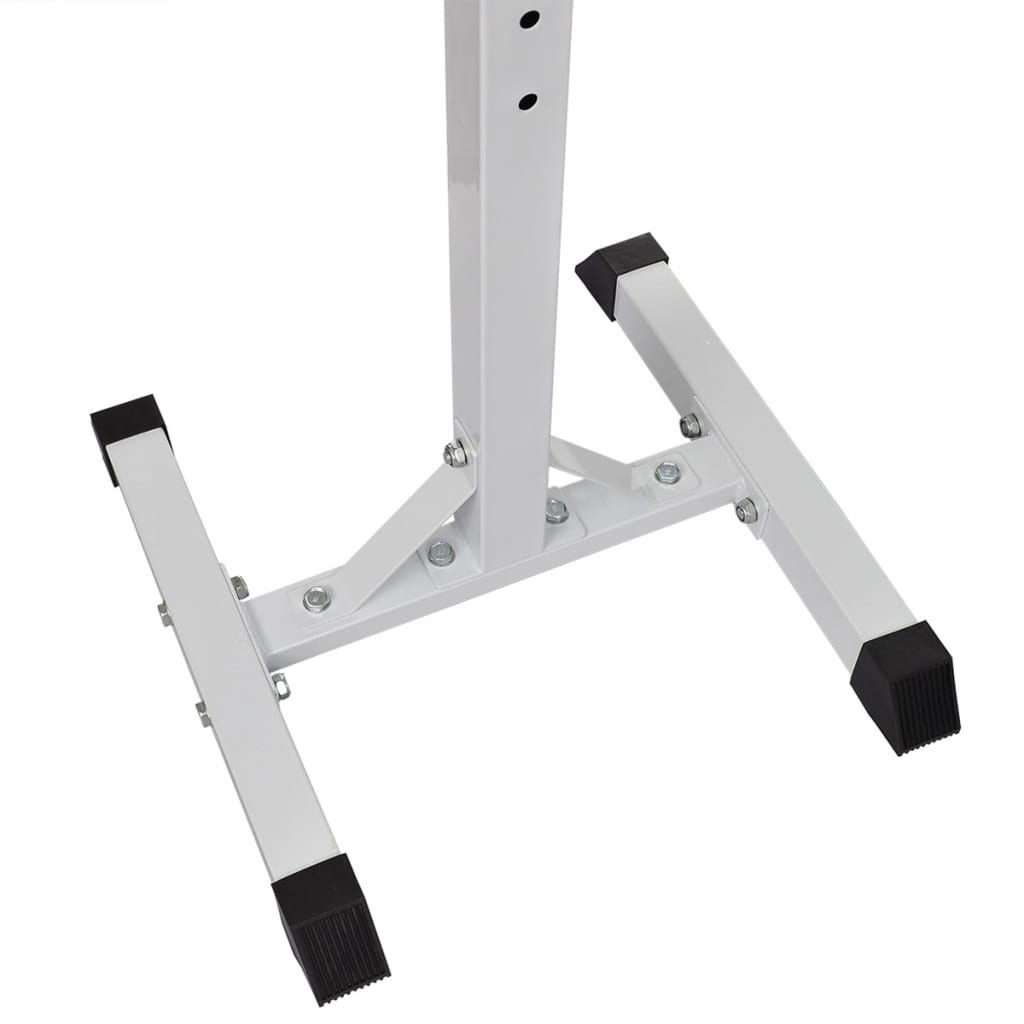 Suport Haltere Genuflexiuni Cu Halteră Și Set Gantere 30,5 Kg