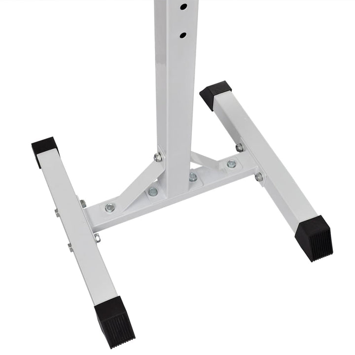 Suport Haltere Genuflexiuni Cu Halteră Și Set Gantere 30,5 Kg