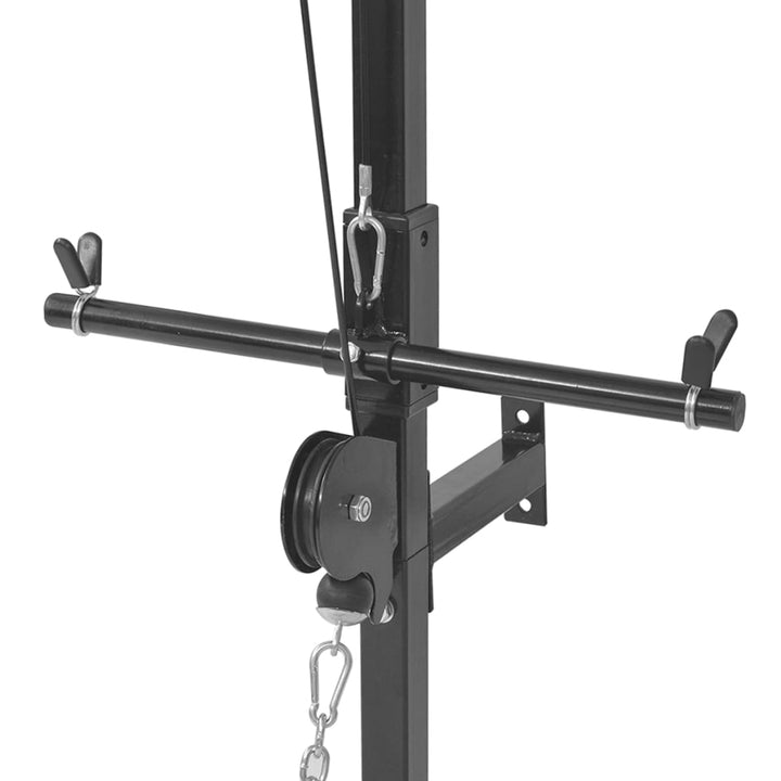 Turn De Forță Montat Pe Perete Cu Set Haltere & Gantere 30,5 Kg