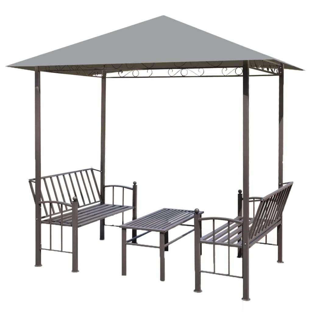 Pavilion De Grădină Cu Masă Și Bănci, , 2,5X1,5X2,4 M