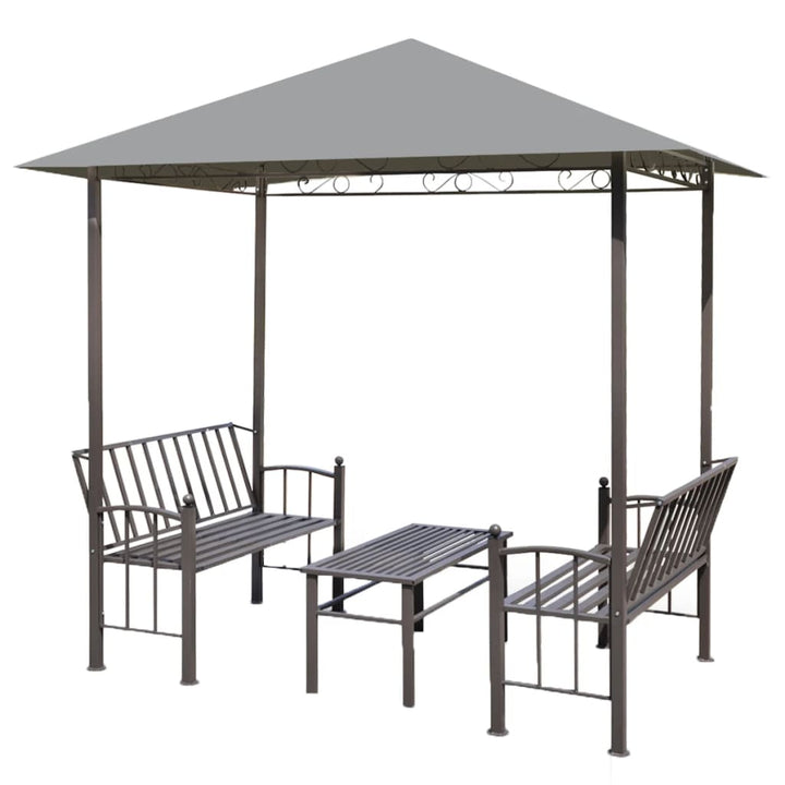 Pavilion De Grădină Cu Masă Și Bănci, , 2,5X1,5X2,4 M