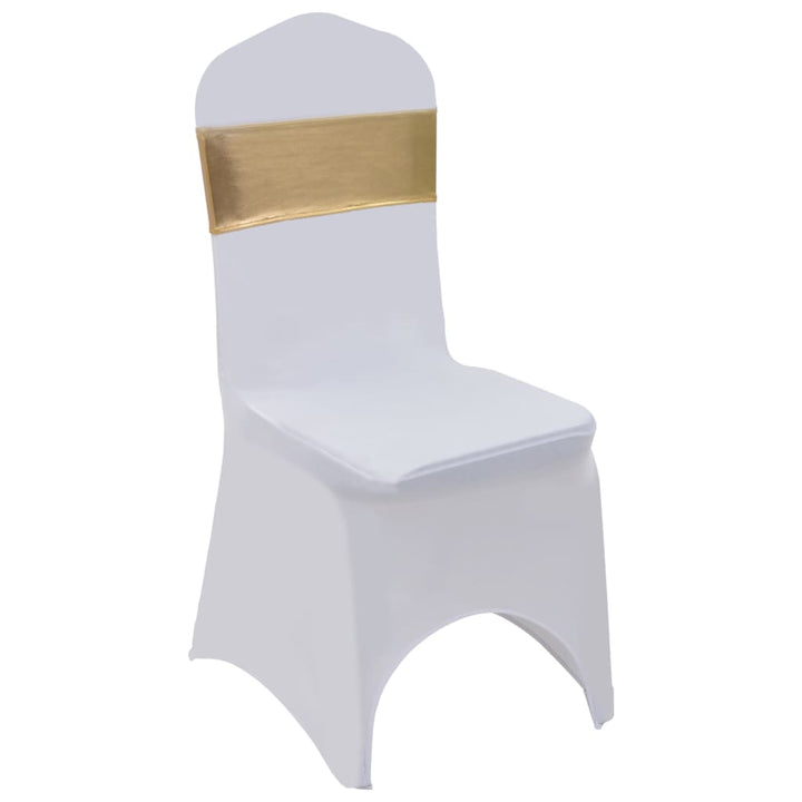 Fundă De Scaun Elastică, 25 Buc., Cataramă Cu Diamante,
