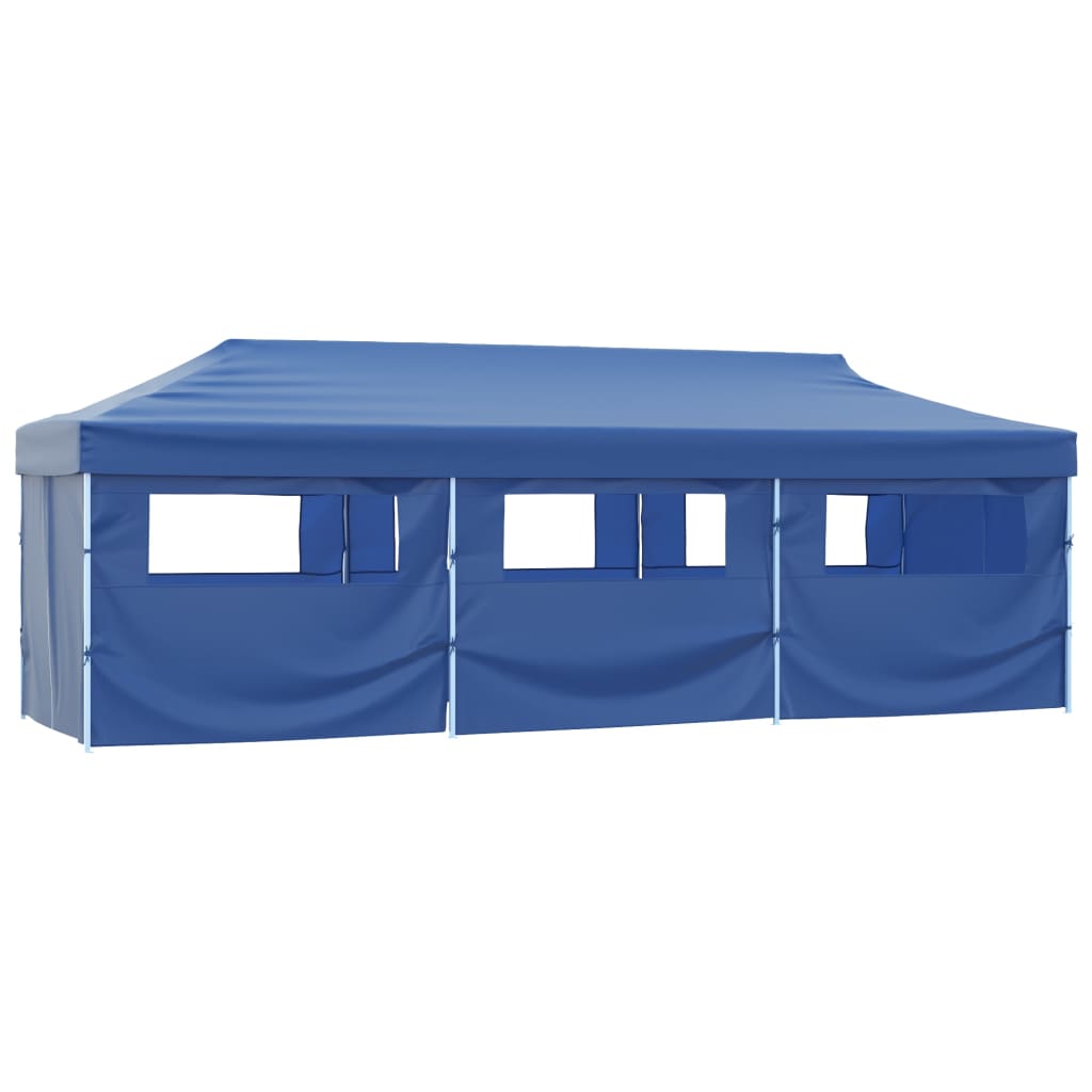 Cort De Petrecere Pliabil Cu 8 Pereți Laterali, , 3 X 9 M