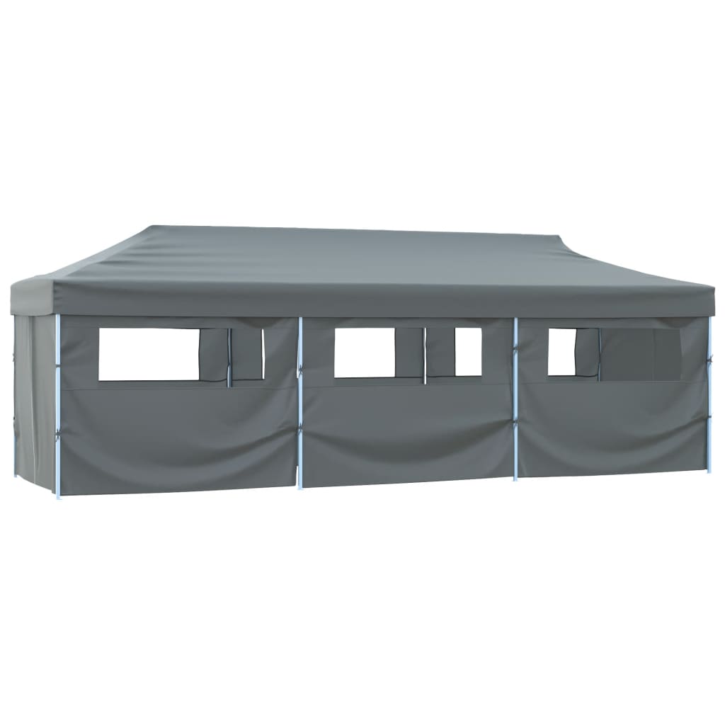 Cort De Petrecere Pliabil Cu 8 Pereți Laterali, , 3 X 9 M