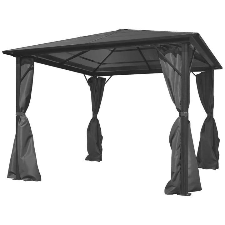 Pavilion Cu Perdea, , Aluminiu,