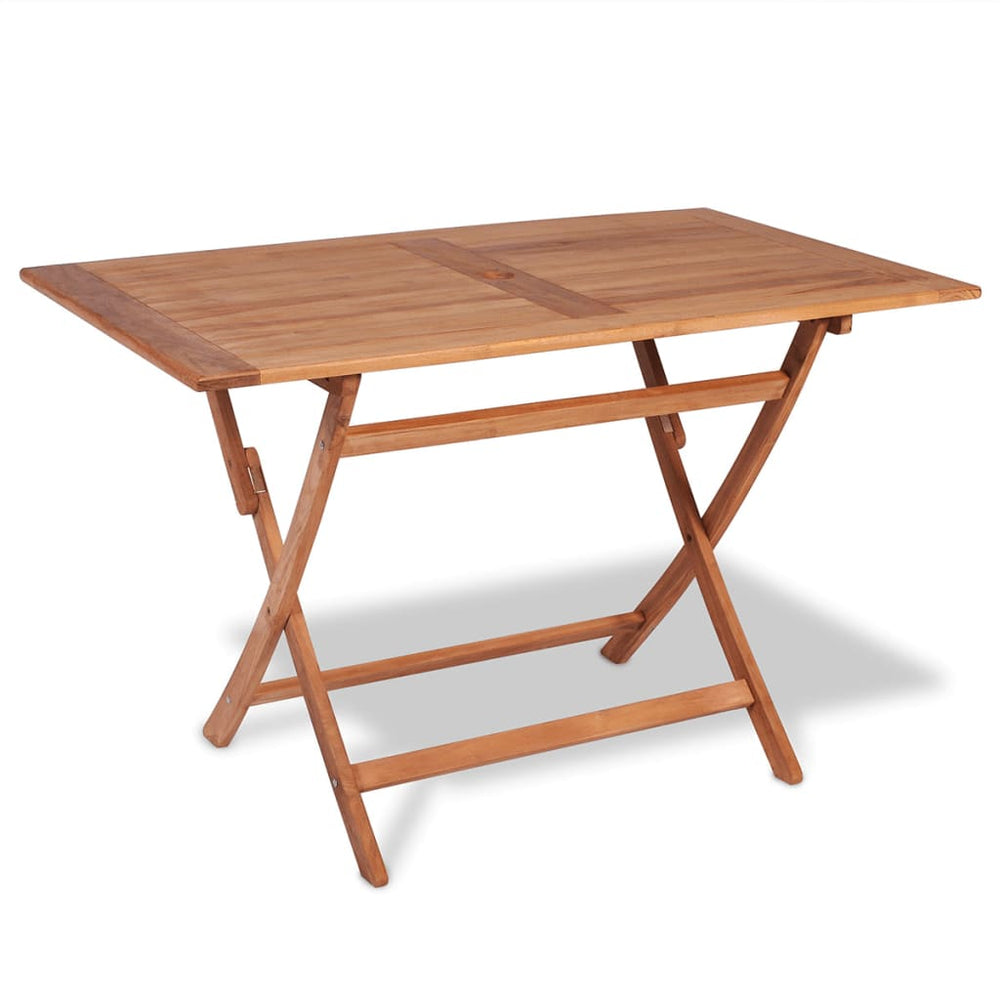 Set Mobilier Grădină, 5 Piese, Lemn Masiv De Tec