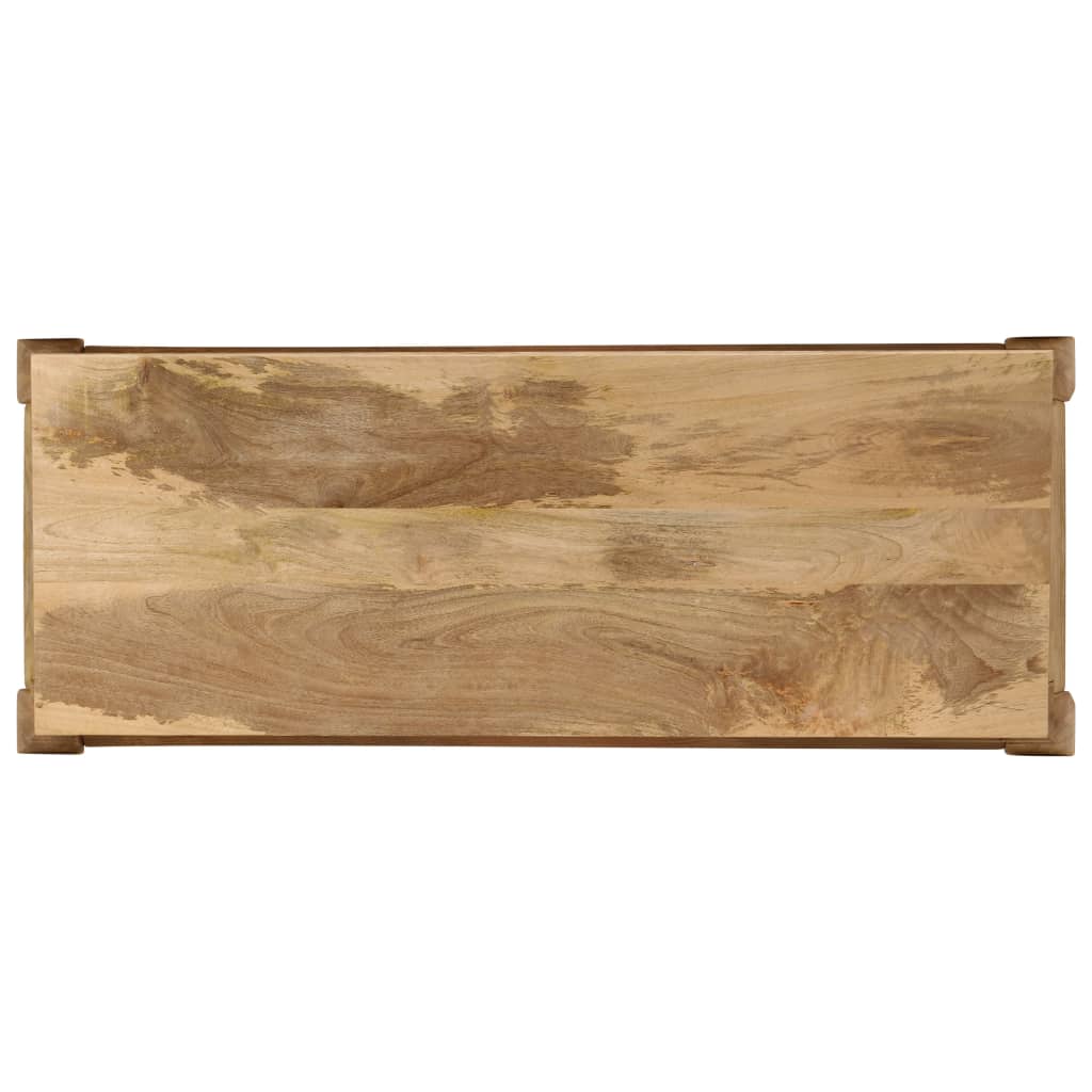 Masă Consolă, 118 X 38 X 76 Cm, Lemn Masiv De Mango