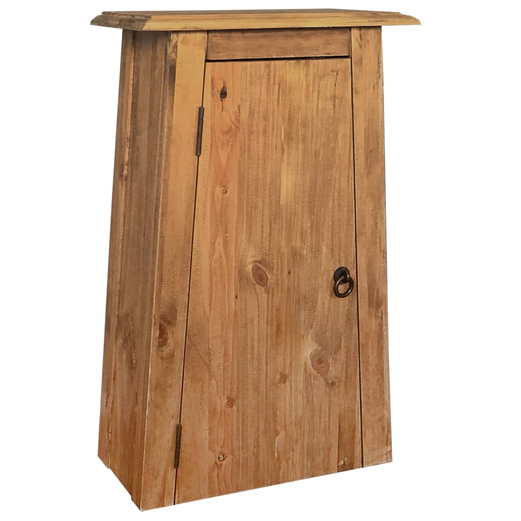 Set De Baie, 5 Piese, Lemn Masiv De Pin