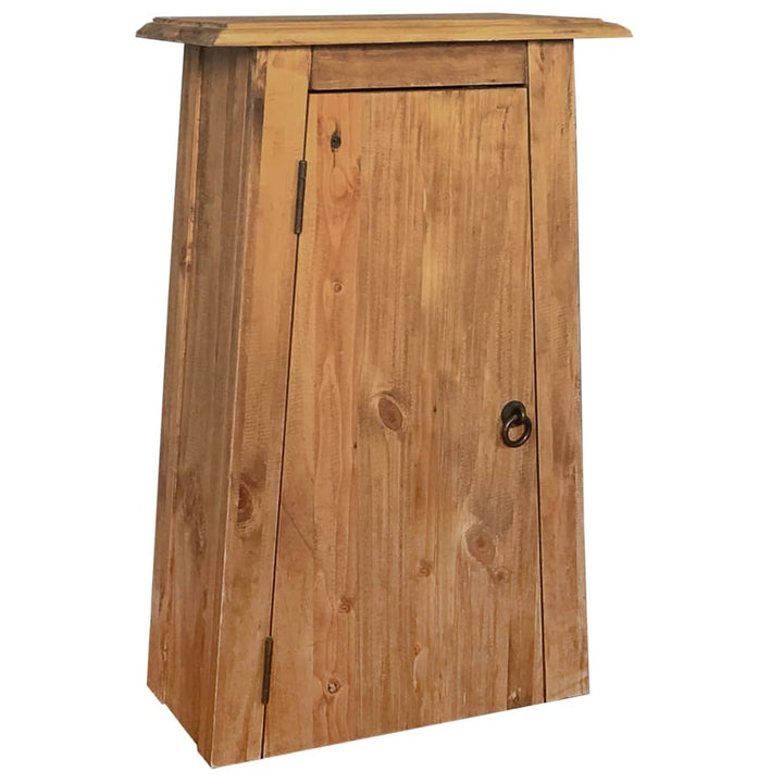 Set De Baie, 5 Piese, Lemn Masiv De Pin