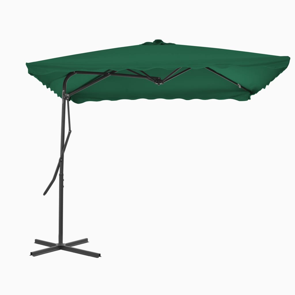 Umbrelă Soare De Exterior, Stâlp Oțel, , 250 X 250 Cm