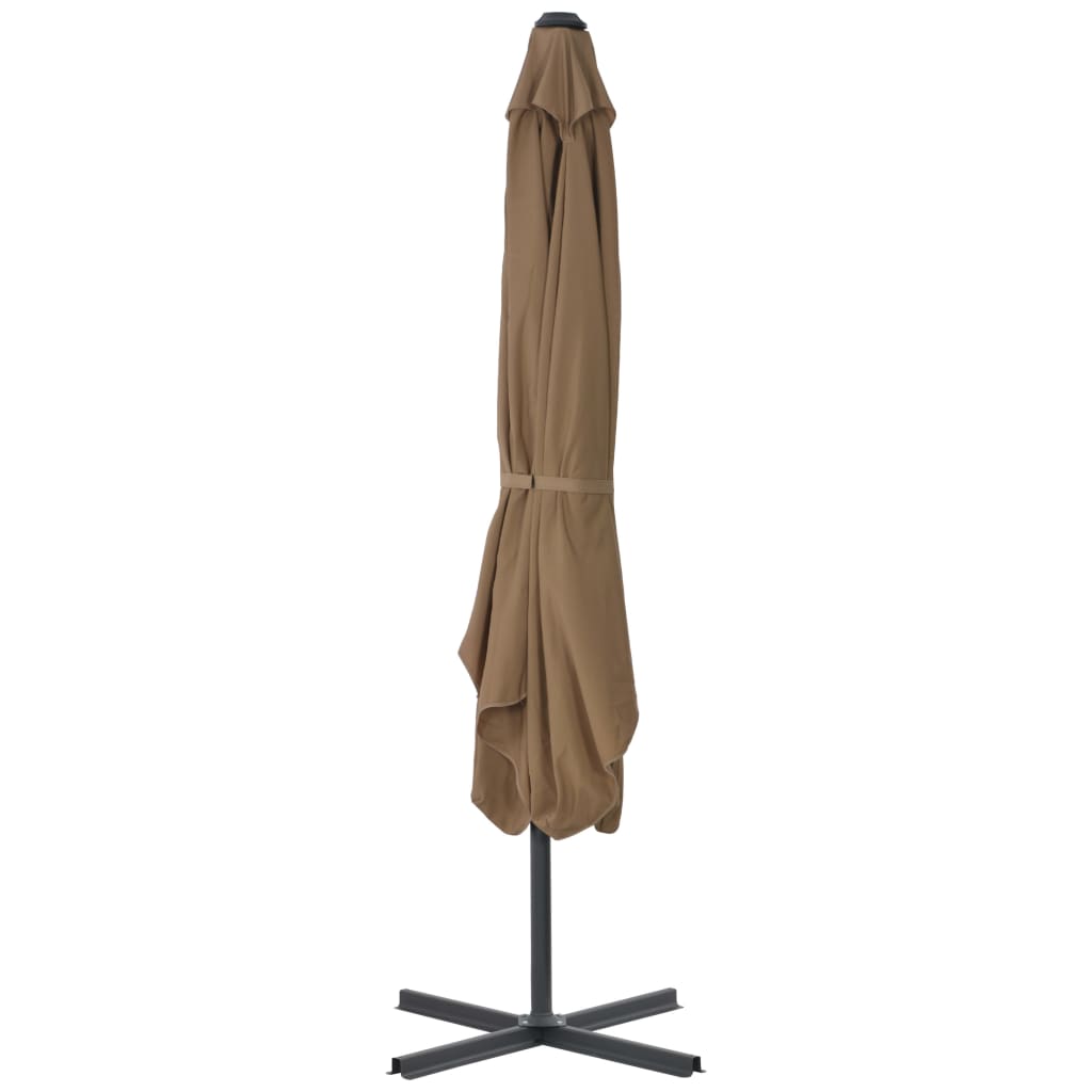 Umbrelă Soare De Exterior, Stâlp Oțel, , 250 X 250 Cm
