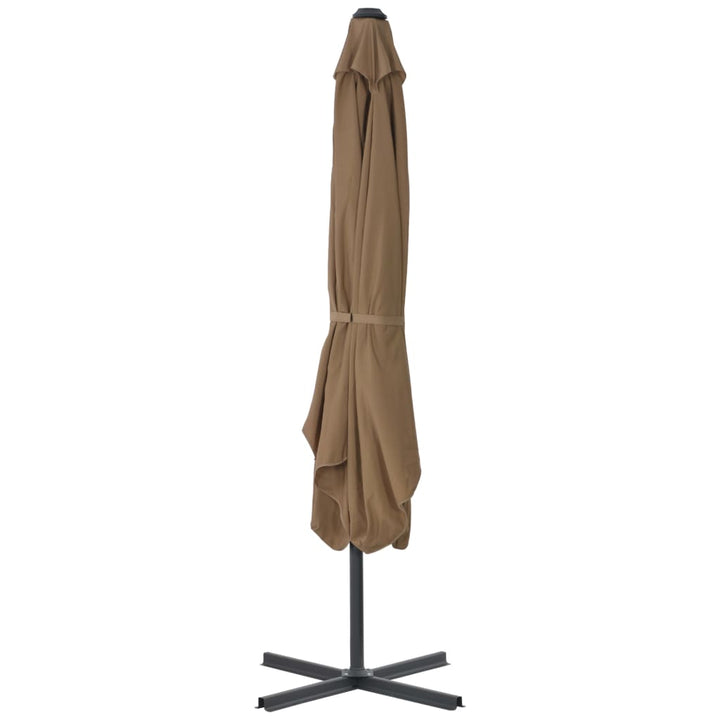 Umbrelă Soare De Exterior, Stâlp Oțel, , 250 X 250 Cm