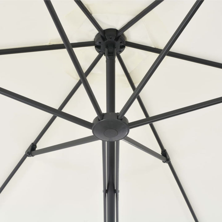 Umbrelă Soare De Exterior Cu Stâlp Din Oțel, , 300 Cm