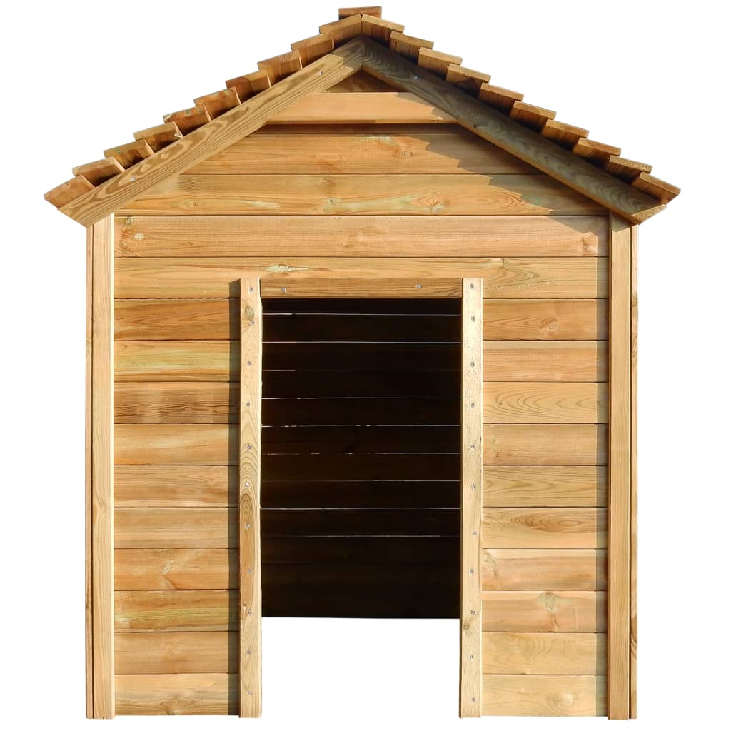 Casă De Joacă În Aer Liber, 120 X 120 X 146 Cm, Lemn De Pin