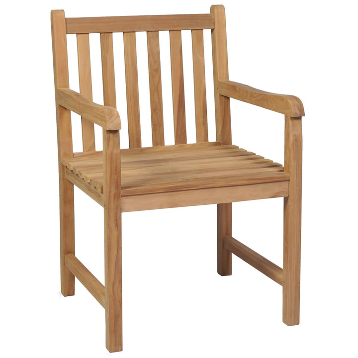 Set Mobilier De Exterior, 5 Piese, Lemn Masiv De Tec