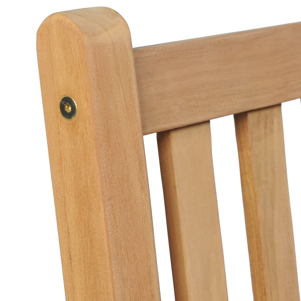 Set Mobilier De Exterior, 5 Piese, Lemn Masiv De Tec