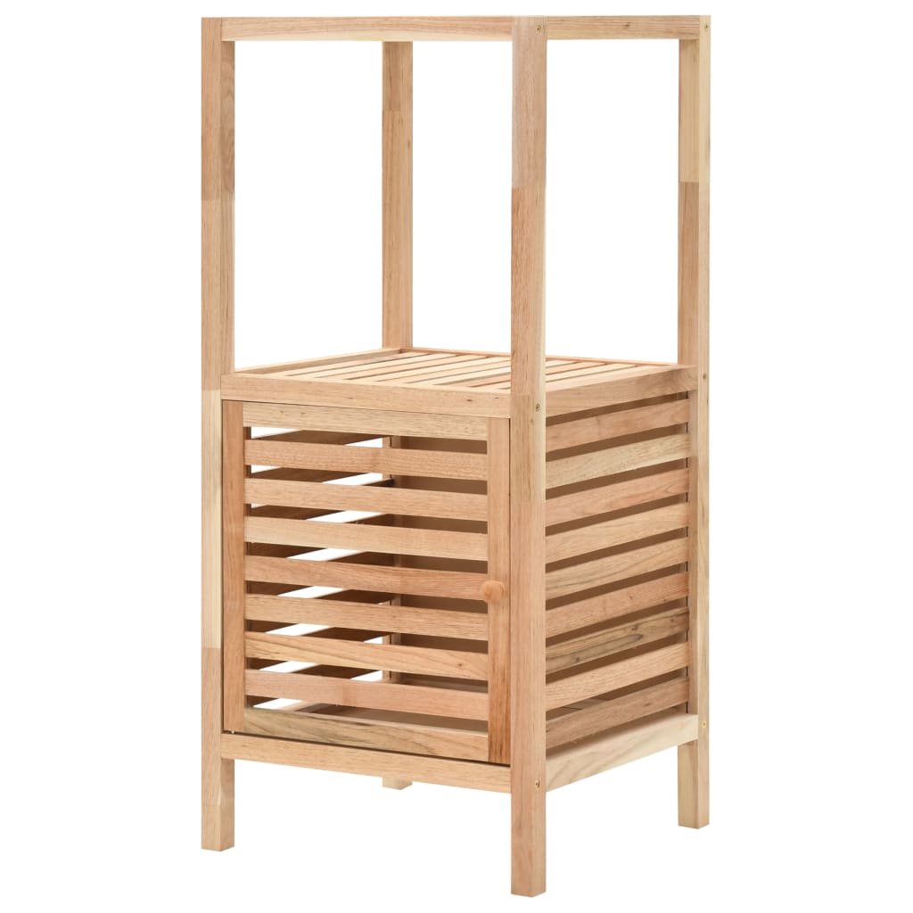 Dulap Depozitare Baie, 39,5X35,5X86 Cm, Lemn De Nuc Masiv
