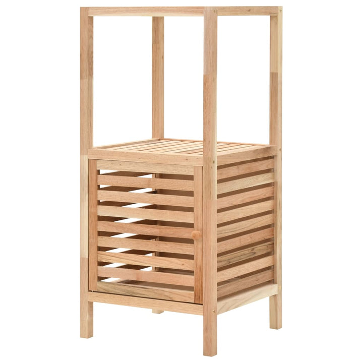 Dulap Depozitare Baie, 39,5X35,5X86 Cm, Lemn De Nuc Masiv
