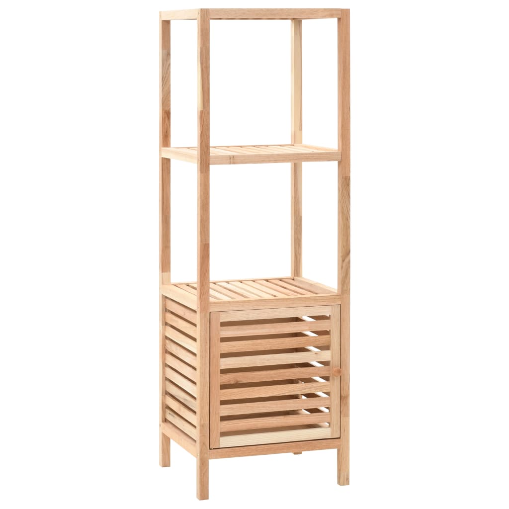 Dulap Depozitare Baie, 39,5X35,5X86 Cm, Lemn De Nuc Masiv