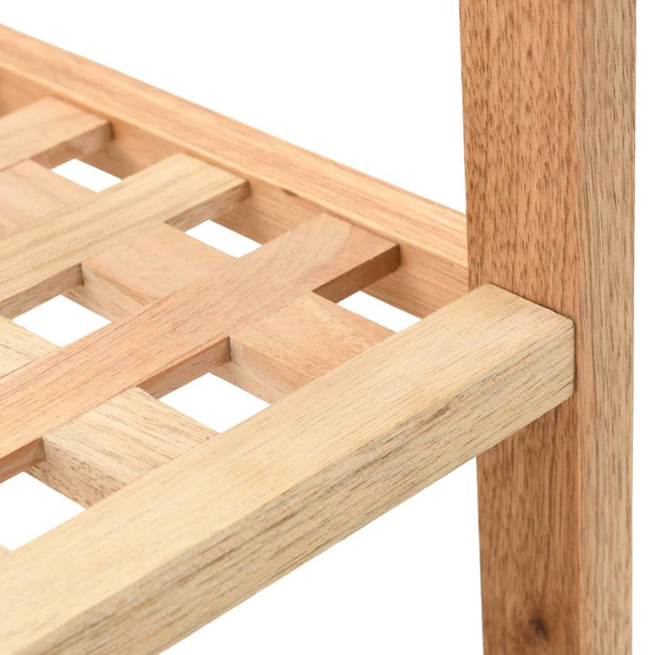 Pantofar Din Lemn Solid De Nuc, 69 X 26 X 40 Cm