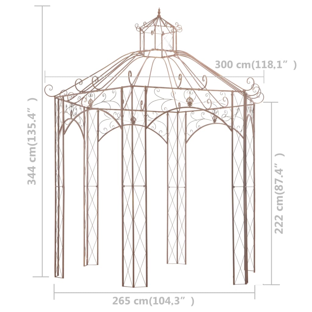 Pavilion De Grădină, Antichizat, , Fier