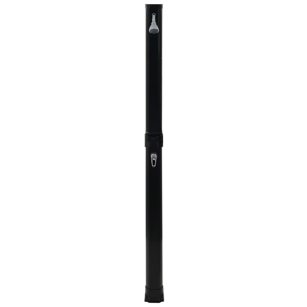 Duș Solar Pliabil, Negru, 214 Cm, 23 L