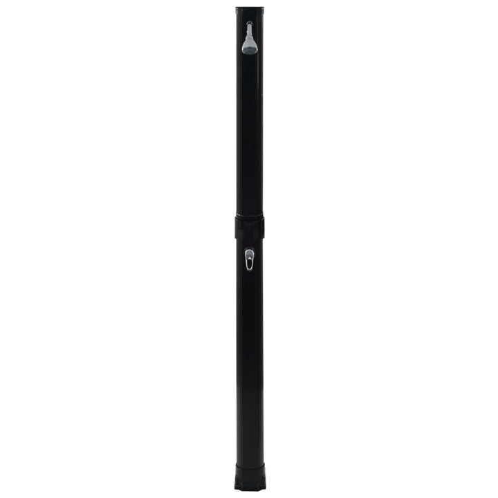 Duș Solar Pliabil, Negru, 214 Cm, 23 L