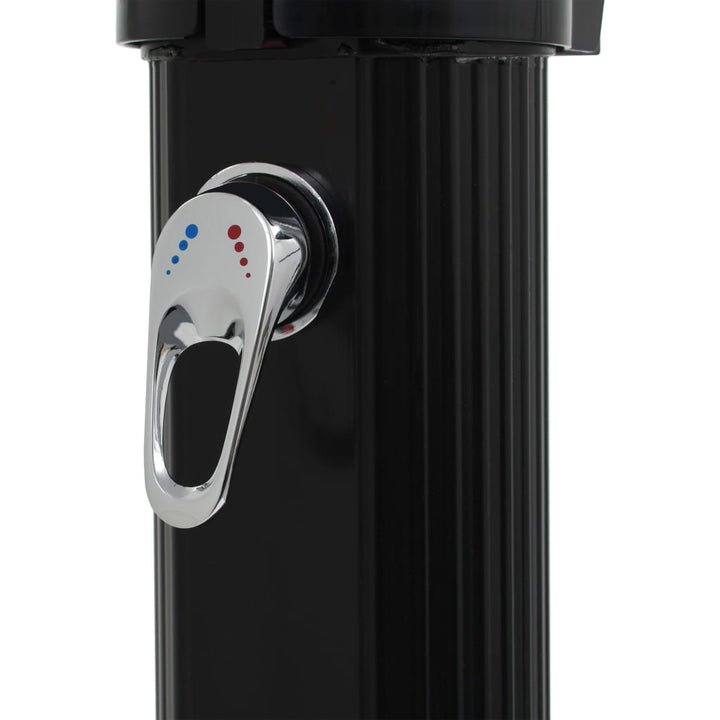 Duș Solar Pliabil, Negru, 214 Cm, 23 L