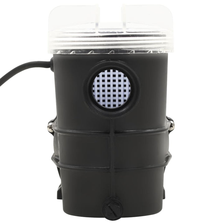 Pompă De Piscină Cu Temporizator, Negru, 0,25 Cp, 8000 L/H